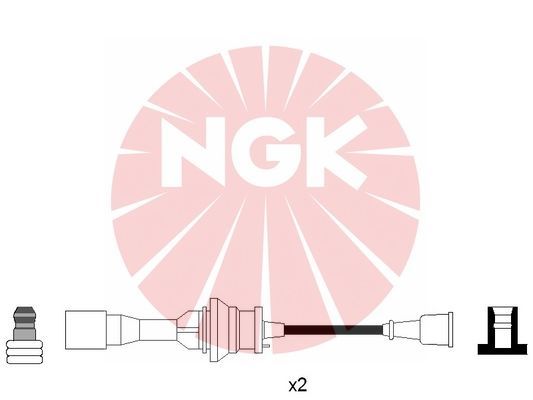 RC-ZE53  NGK Komplet vodova paljenja